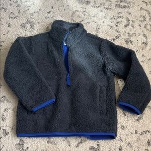 Amazon Essentials Blue Fleece Pullover